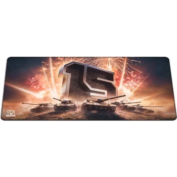 FS Holding Геймърски пад World of Tanks 15 Anniversary, XL (5292910039392)