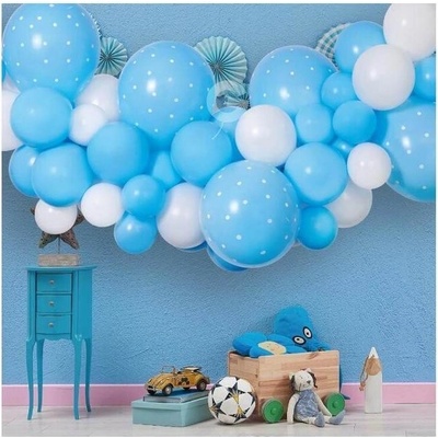 Smart balloons Balóniková girlanda modro-biela