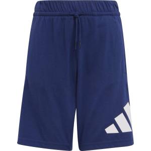 Adidas Детски къси панталони Adidas Kid's Bold Knit Shorts 210 Shorts - Dark Blue / White - размер 176 (EU) (701-3544-0215)