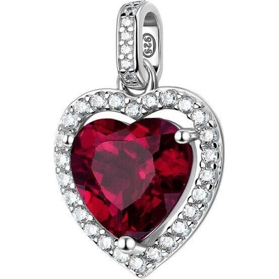 Brosway Přívěsek srdce Fancy Passion Ruby FPR141