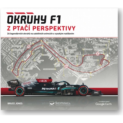 Okruhy F1 z ptačí perspektivy