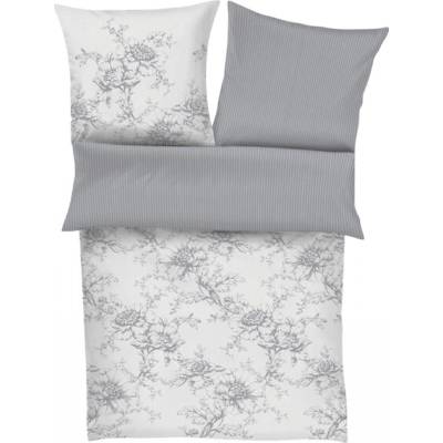 Sconto obliečky ZEITGEIST 5328/810 sivá/biela 70x90 140x200