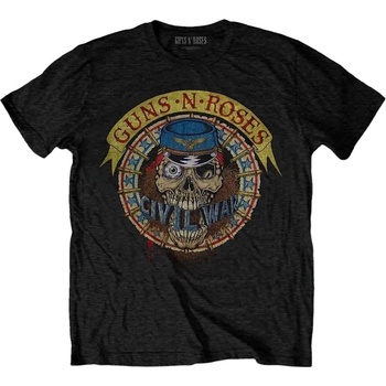 Guns N' Roses Риза Skull Circle Unisex Black L (GNRTS67MB03)