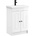 vidaXL Комплект мебели за баня Бял гланц 56 x 37, 5 x 81 см (3404168)