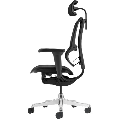 Ергономичен стол ergohuman ioo ultra - черна рамка - черен (b3520676)