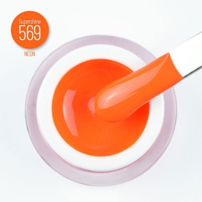 Moyra Supershine barevný gel Vivid orange 569 5 g