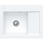 Villeroy & Boch Subway 45 - Керамична мивка 65x51 см, CeramicPlus, Stone White 331201RW (331201RW) Мивка за вграждане