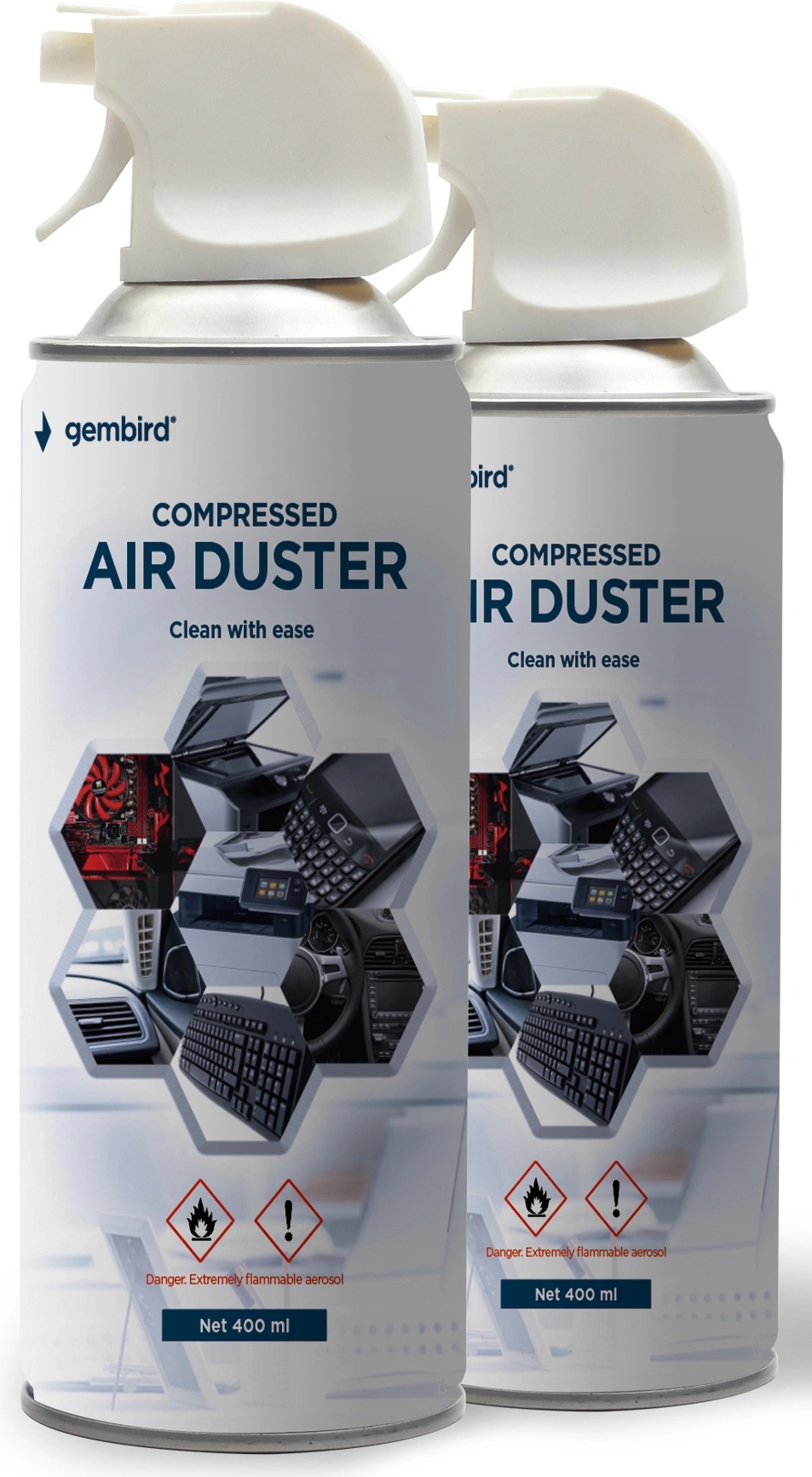 Gembird Спрей с въздух под налягане GemBird CK-CAD-FL400-01, 400ml (CK-CAD-FL400-01)