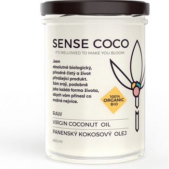 Sense Coco Kokosový olej Bio Raw 400 ml