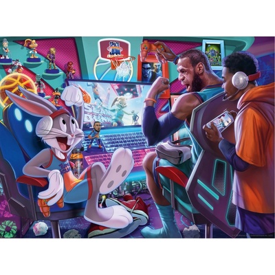 RAVENSBURGER Space Jam: Herní konzole XXL 300 dílků