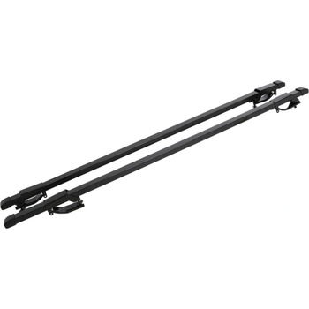 Напречни греди за багажник - за фабрични надлъжни релси с отвор - 120cm без ключ - метални (CT-5745C)