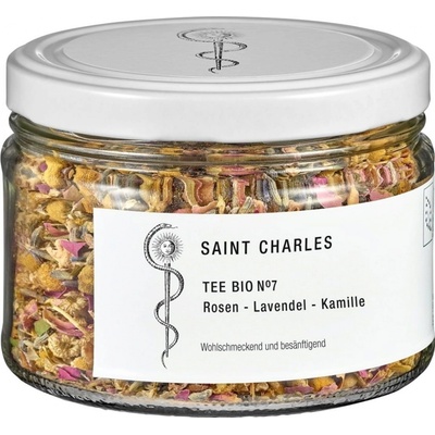 SAINT CHARLES N°7 Bio heřmánkový čaj s růží a levandulí 50 g