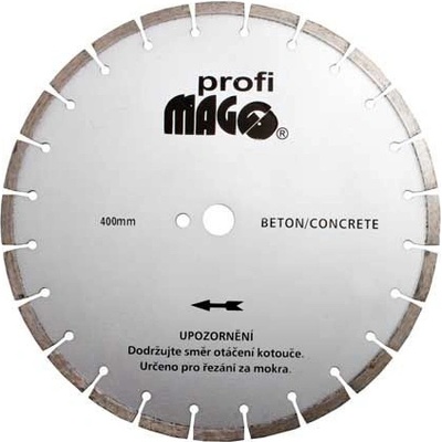 Magg Profi diamantový kotouč 400 x 25,4 x 3,6 / 10 mm DKSB400
