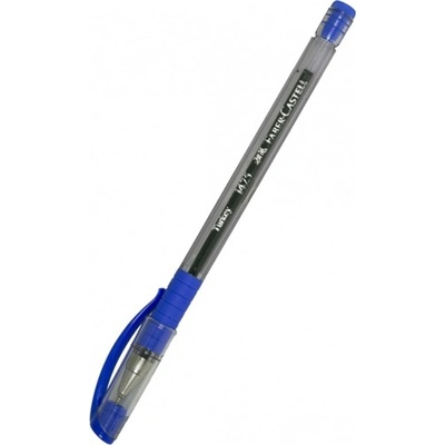 Faber-Castell Химикалка Faber Castell 1425 Fine, син цвят на писане, 0.7 mm, прозрачна (OK4529)