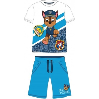 E plus M chlapčenský bavlnený letný set Tlapková patrola / Paw Patrol Chase