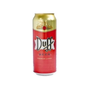 Pivo Duff 12 plech