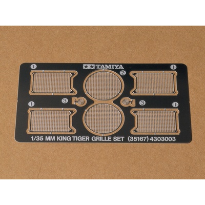 Tamiya King Tiger Photo-Etched Grille Set 1:35