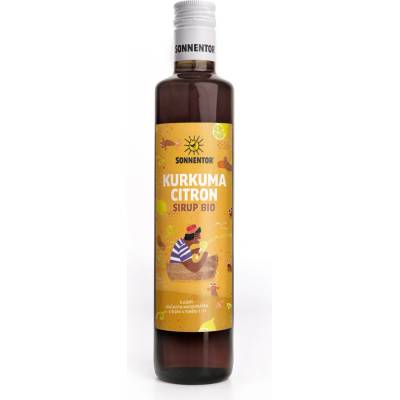 Sonnentor Kurkuma citron sirup bio 3 x 500 ml