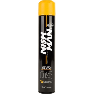 Nish Man X-strong Hair spray Extra silný lak na vlasy 400 ml