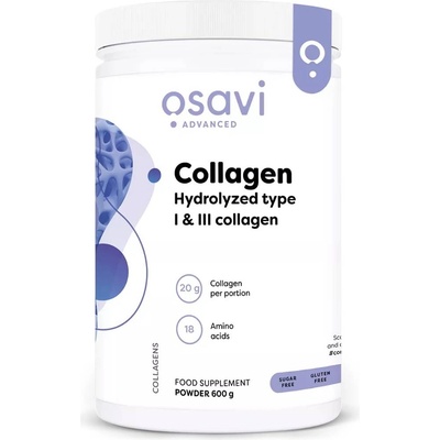 Osavi Collagen Hydrolyzed Peptides Type I & III, 600 g, Osavi