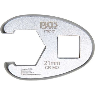 BGS technic Plochý otevřený klíč 1/2" - 21 mm 1757-21
