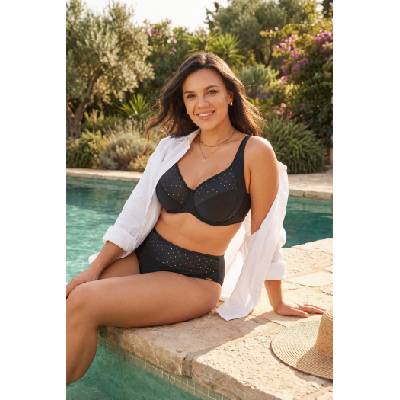 Astratex Бански костюм от две части Borneo Glitter Black II (PV02_M201_sada)