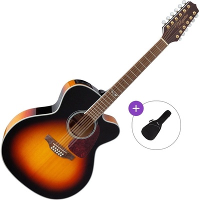 Takamine GJ72CE-12 Basic SET Brown Sunburst 12-струнна електро-акустична китара