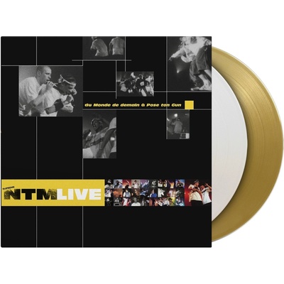 Supreme NTM - Live (Du Monde De Demain A Pose Ton Gun) (Numbered/Limited Edition) (White/Gold Coloured) (180 g) (2 LP) (8719262042964)