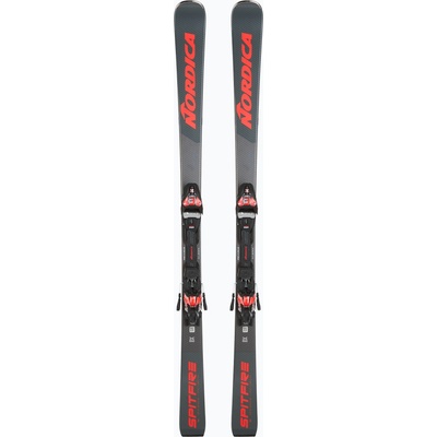 Nordica Ски за спускане Nordica Spitfire DC 74 Pro FDT + автомати Xcell 12 FDT grey/red