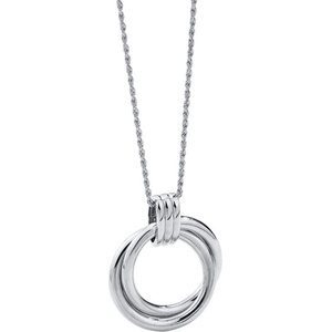Silenti Jewelry Сребърно колие "Непринуденост