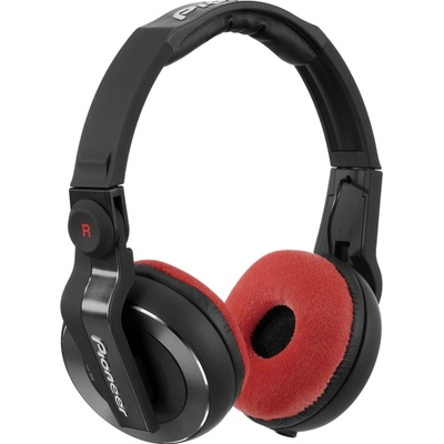 Zomo Earpad Set Velour for Pioneer HDJ-500 Red