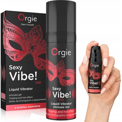 Orgie Sexy Vibe! tekutý vibrátor High Voltage 15 ml – Zboží Dáma