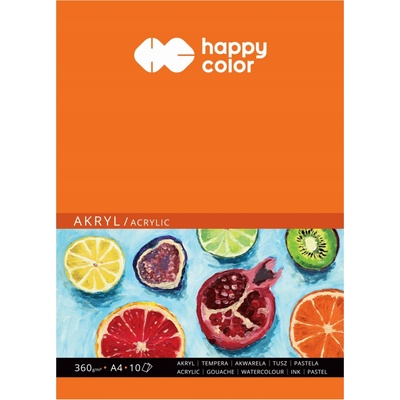 Happy Color Blok na akvarel A4