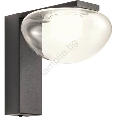 01-3242 - LED аплик SINCLAIR LED/6, 5W/230V CRI 93 IP21 черен (UN1401)