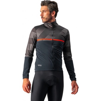 Castelli Finestre jacket šedá oranžová