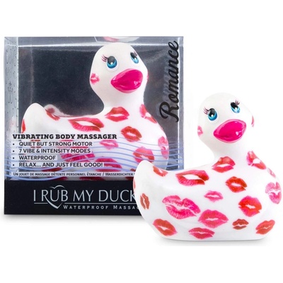 My Duckie Romance 2.0 vodotesný vibrátor na klitoris kačička so srdiečkami