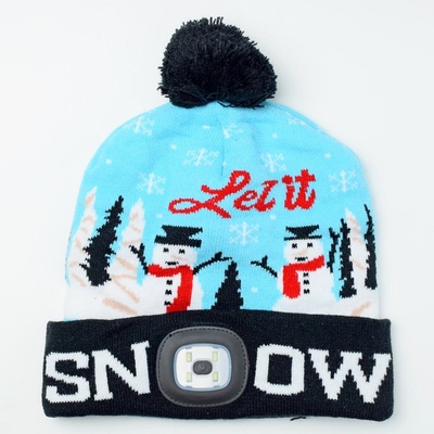 Strend Pro X-mas Let it snow modrá