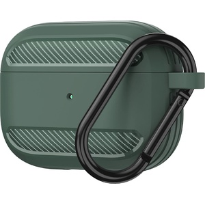 Techsuit Калъф за AirPods 3 - Carbon Silicone - Green