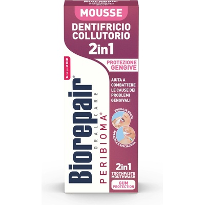 Biorepair Gum Protection 2v1 zubní pasta a ústní voda 75 ml