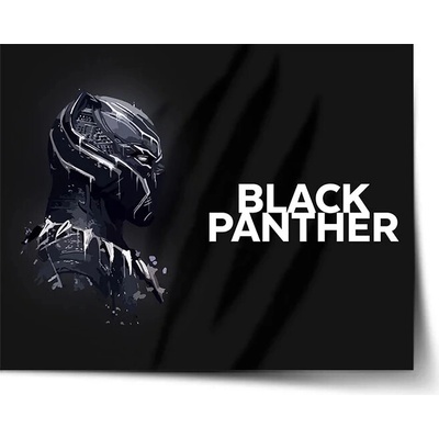 Sablio Plagát BLACK PANTHER Scrape - 60x40 cm