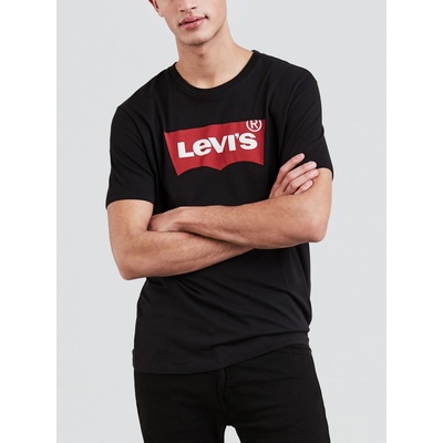 Levi's pánské tričko s potiskem černé
