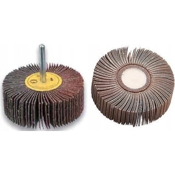 Kotúč KONER FW603, 60x30 mm, P080, lamelový, na stopke, do vŕtačky