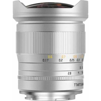 TTARTISAN 11 mm f/2,8 ED Fisheye pro Sony E stříbrný