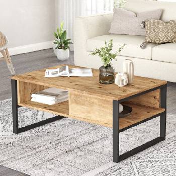 ASIR GROUP Масичка за кафе 44, 4x100 см бор атлантик (AS1948)