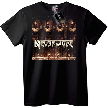 NOONEBRAND Тениска Nevermore Готик - 2XL, Black