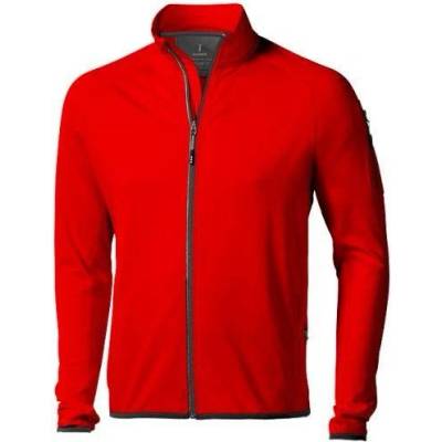 Elevate Mani power fleece jacket červená