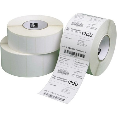 Zebra etikety v roli Ø 127 mm papier thermodirekt biela 39780 ks trvalé 800262-075 univerzálne etikety