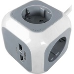 ORNO 4 Plug + 2 USB 1,4 m (OR-AE-13144(GS))