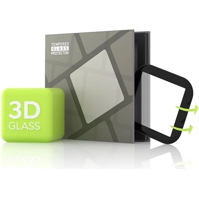 Tempered Glass Protector pro Fitbit Versa 2 - 3D GLASS, Černé TGR-FV2-BL