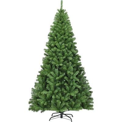 Umelý vianočný stromček s oceľovým stojanom 210 cm Costway